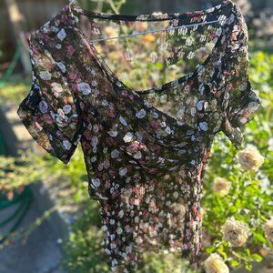 Sheer elegant blouse from Paris